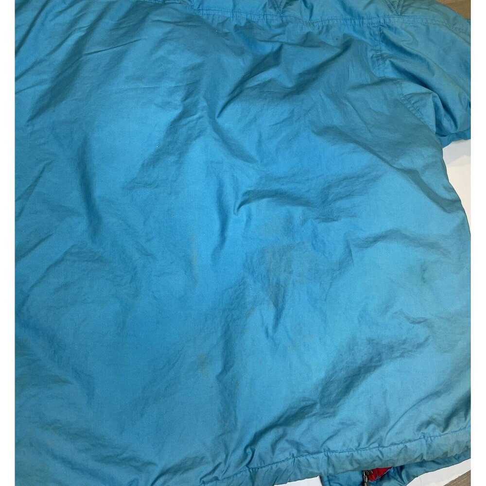 North Face Vintage 80s Down Feather Jacket Puffer Men’s Blue L - Picture 13 of 14